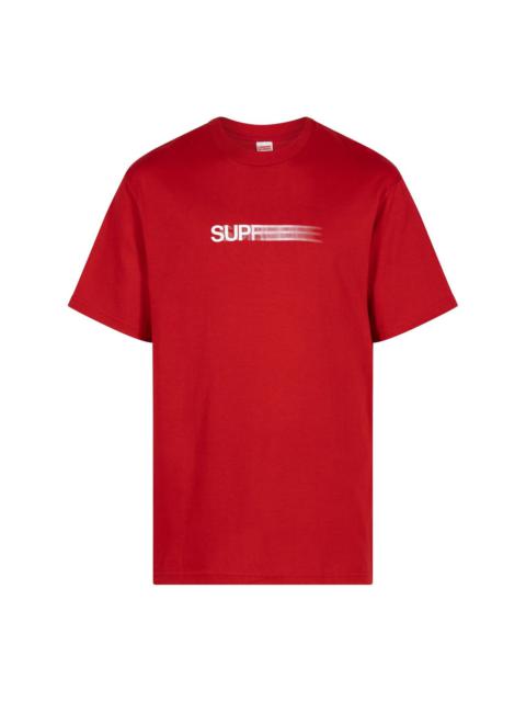 Motion Logo "SS23 - Red" cotton T-shirt