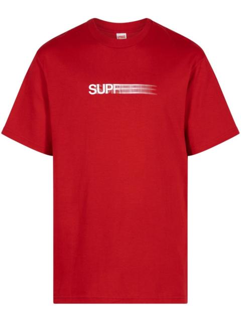 Motion Logo "SS23 - Red" cotton T-shirt