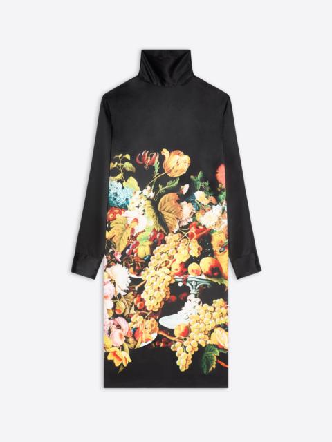 Dries Van Noten PRINTED SILK DRESS