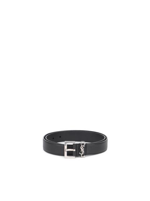 SAINT LAURENT `Monogram` Belt