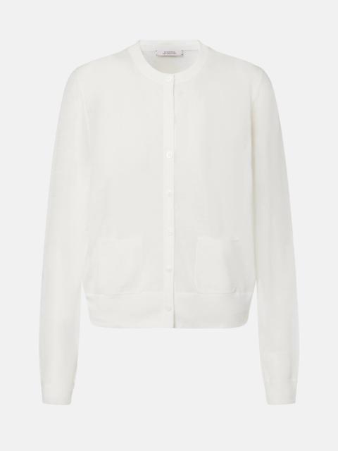 DOROTHEE SCHUMACHER Summer semi-sheer cotton-blend cardigan