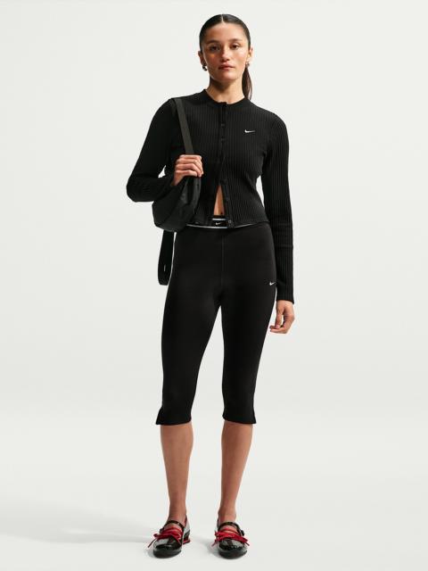 Nike Nike Sportswear Chill Jersey Women's Tight High-Waisted Capri Leggings