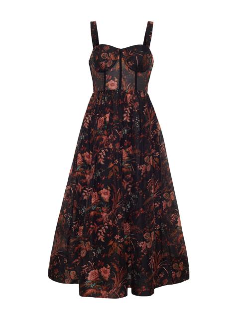 Cara Cara Pheobe Midi Dress
Bustier Romance, Puffed to Perfection