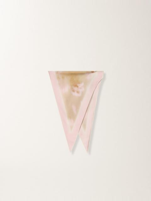 FABIANA FILIPPI Printed silk losanga