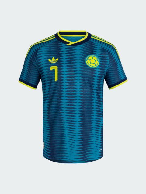 adidas Colombia 26 Away Authentic Diaz Jersey