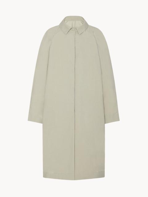 The Row Caferino Coat in Cotton