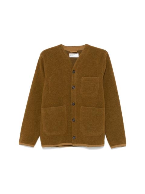 Universal Works fleece cardigan