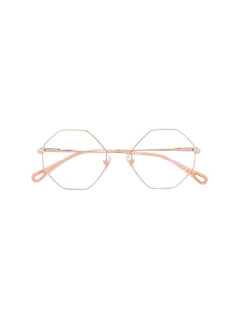 Chloé octagonal-frame glasses