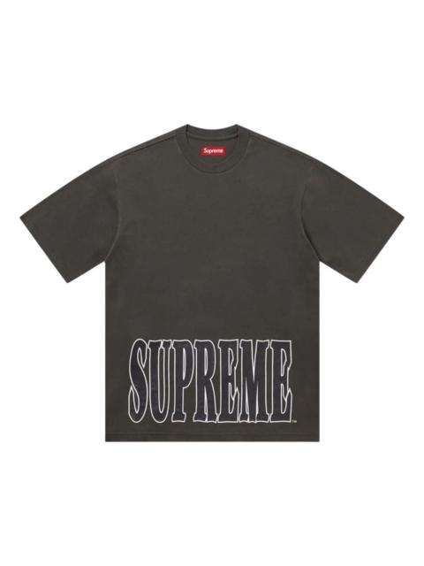 Supreme Supreme Cracked Stretch Short-Sleeve T-Shirt 'Black' FW25KN88-BLACK
