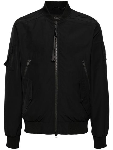 MOOSE KNUCKLES Courville logo-appliquÃ© bomber jacket