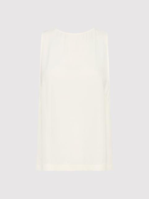 ST. AGNI Viscose Shell Top - Off White