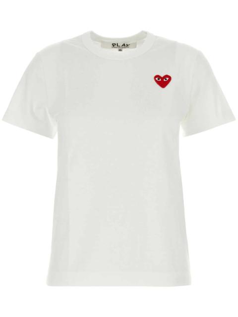 Comme des Garçons PLAY Comme Des GarÇons Play Heart-patch Cotton T-shirt