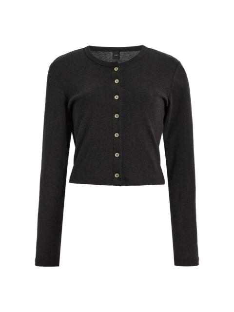 LESET Nando Slim Fit Cotton T-Shirt brown