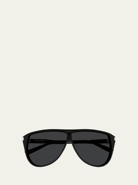 Gaspar Acetate Aviator Sunglasses