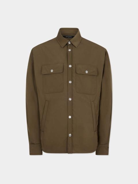DSQUARED2 PADDED NYLON SHIRT