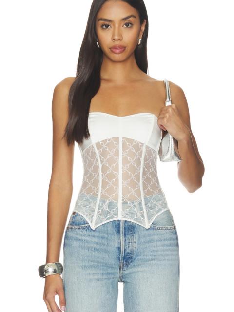 KIKI DE MONTPARNASSE Handcuff Bustier Top