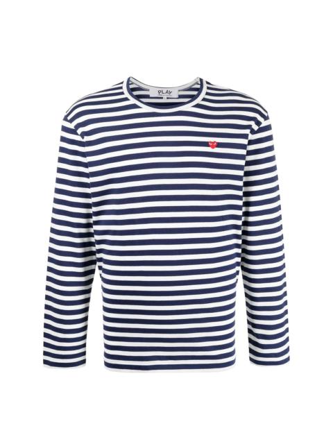 striped long-sleeve T-shirt