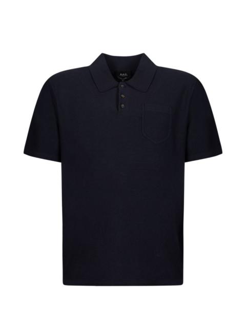 A.P.C. pocket polo shirt
