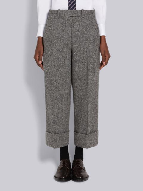 Thom Browne Solid Donegal Wool Sack Trouser