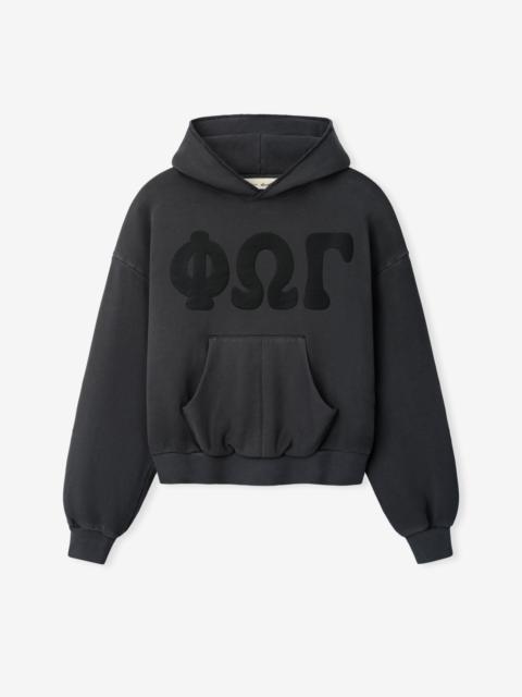 ESSENTIALS Womens 90s Fleece Hoodie Classic Fit