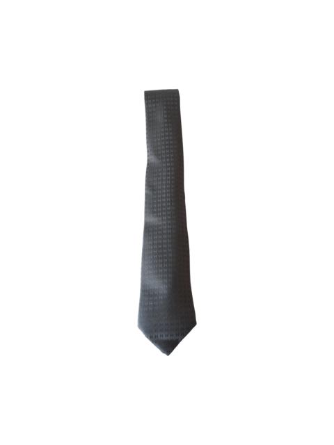 Hermès Hermes Cravate 7cm Faconnee H Tie Acier