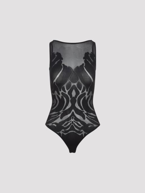 Wolford Wolford Rose Shadow Sleeveless Body