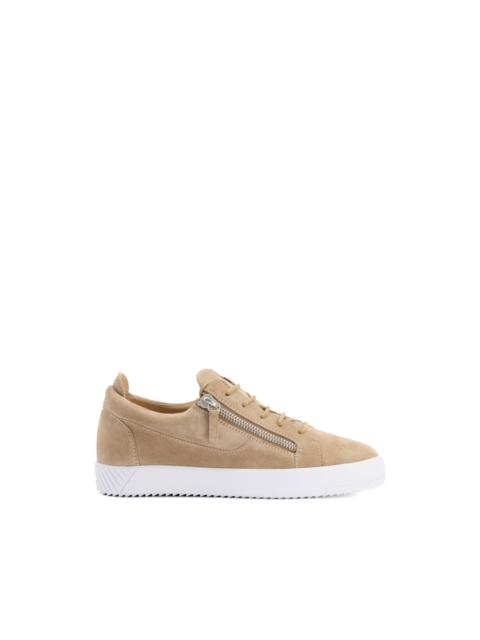 Giuseppe Zanotti Frankie metal zippers sneakers