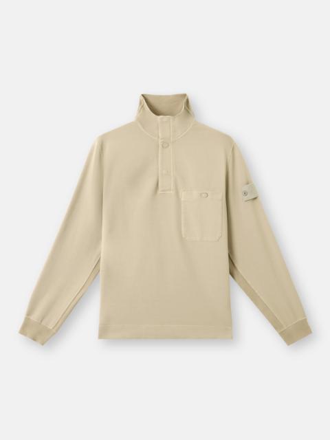 Stone Island 6100013 COTTON STRETCH FLEECE_STONE ISLAND GHOST