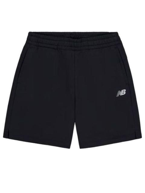 New Balance (WMNS) New Balance NB Logo Cotton Short Asia Sizing 'Black' AWS42301-BK
