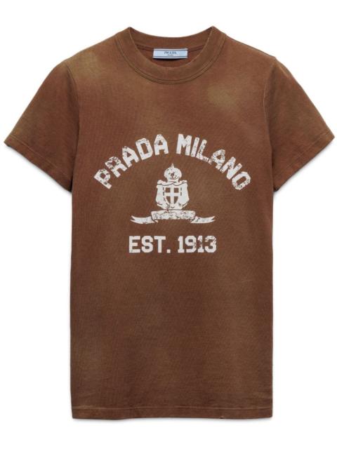 Prada logo-print T-shirt