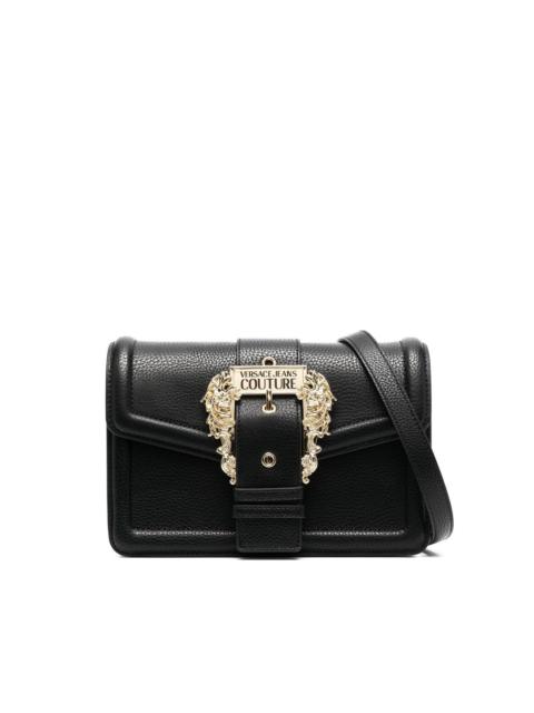 VERSACE JEANS COUTURE Baroque-buckle shoulder bag