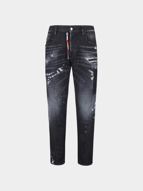 BLACK PIONER WASH SKATER JEANS