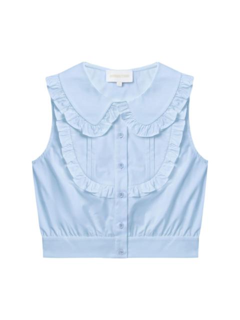 SHUSHU/TONG cotton cropped blouse