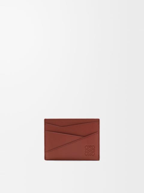 Loewe Puzzle plain cardholder in classic calfskin