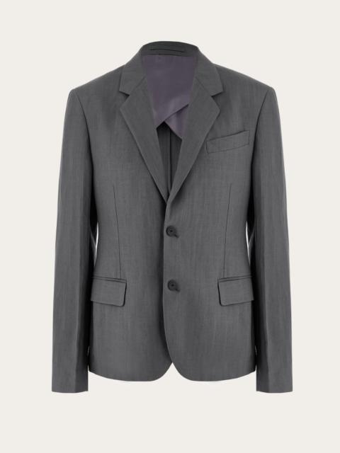 FERRAGAMO Single breasted tailored blazer