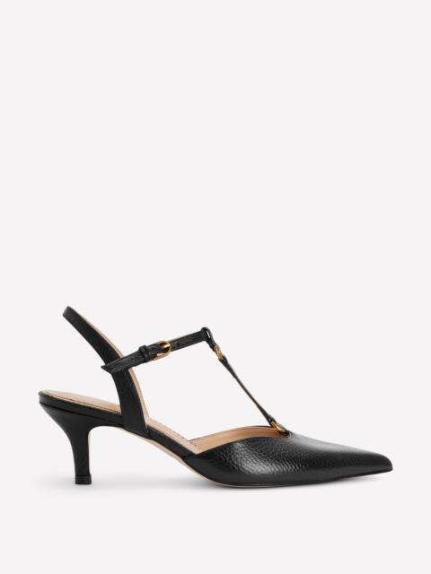 BODEN T-Bar Point Heels-Black