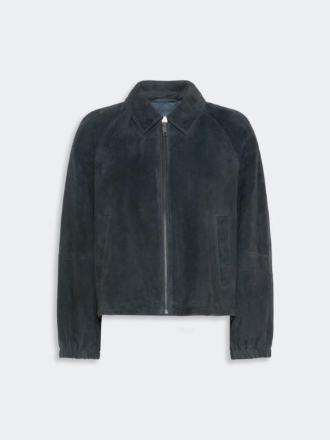WEEKEND Max Mara ZUPPA Suede jacket - NAVY