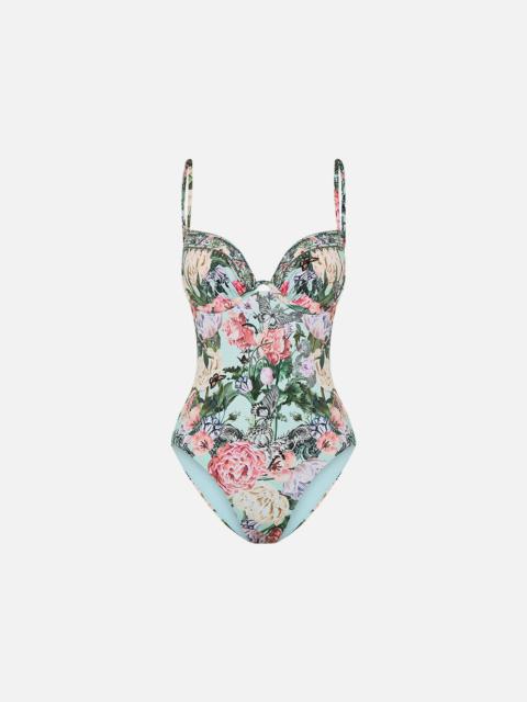 CAMILLA CONTINUOUS WIRE MOULDED BRA ONE PIECE