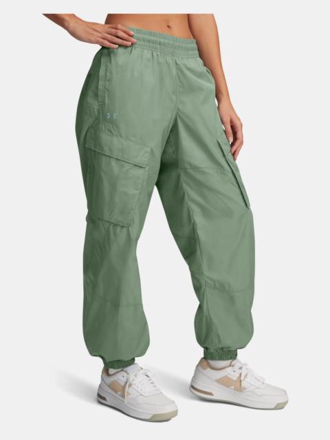 Under Armour Women's UA Unstoppable Woven Sheen Cargo Pants