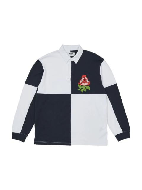 PALACE x Polo Ralph Lauren Pieced rugby shirt - PA0086 | REVERSIBLE