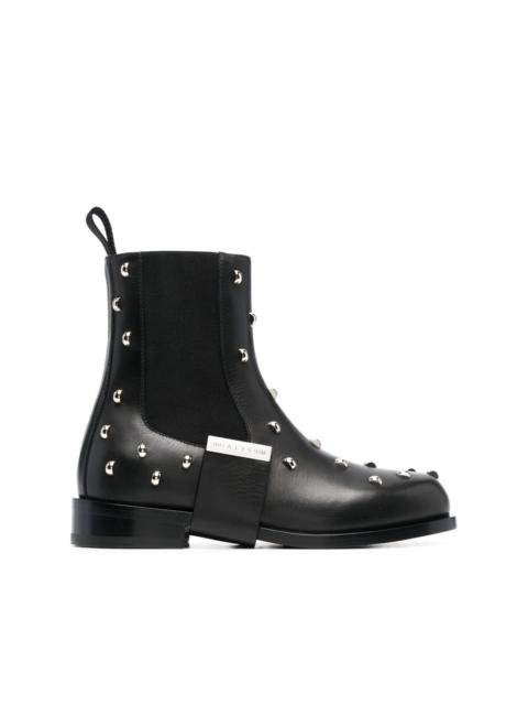 studded Chelsea boots