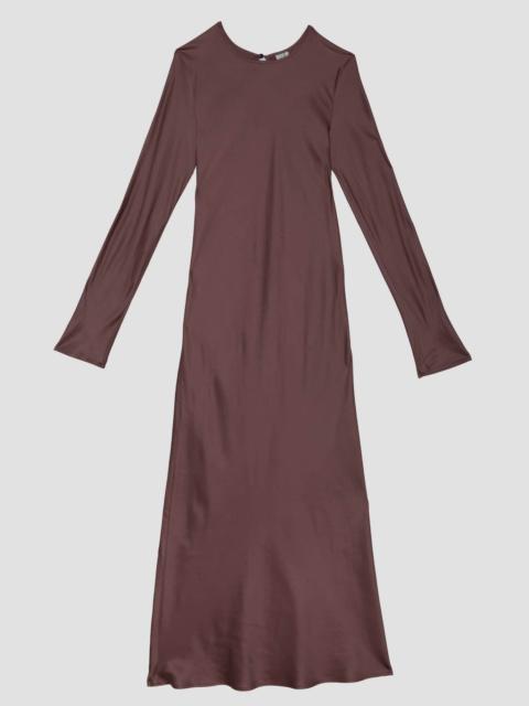 BASERANGE Dydine Long Sleeve Dress - Ecovero Satin