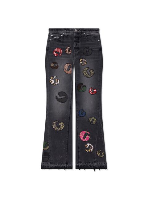 GALLERY DEPT. G TIME LA FLARE PANT - BLACK