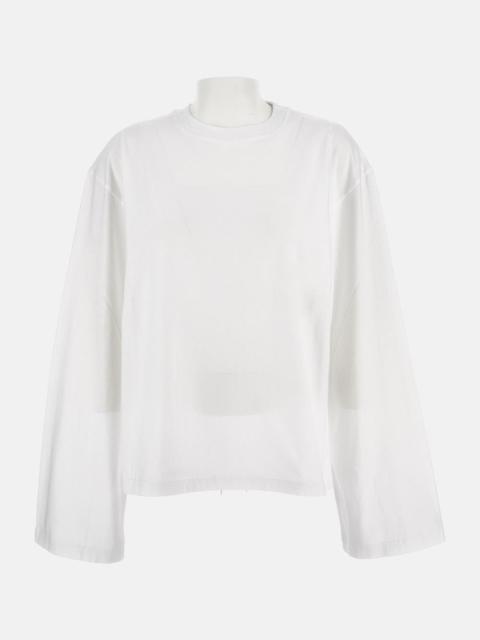 HAIKURE MAGLIA IN COTONE A MANICHE LUNGHE