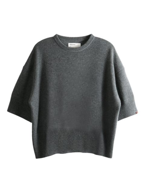 extreme cashmere short-sleeve cashmere jumper
