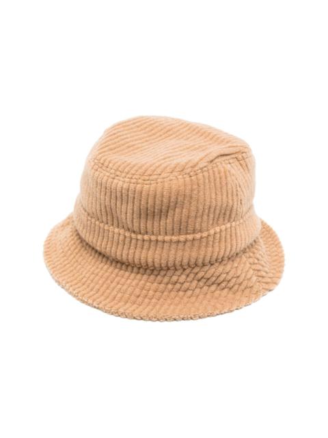 GABRIELA HEARST ribbed wool-cashmere bucket hat