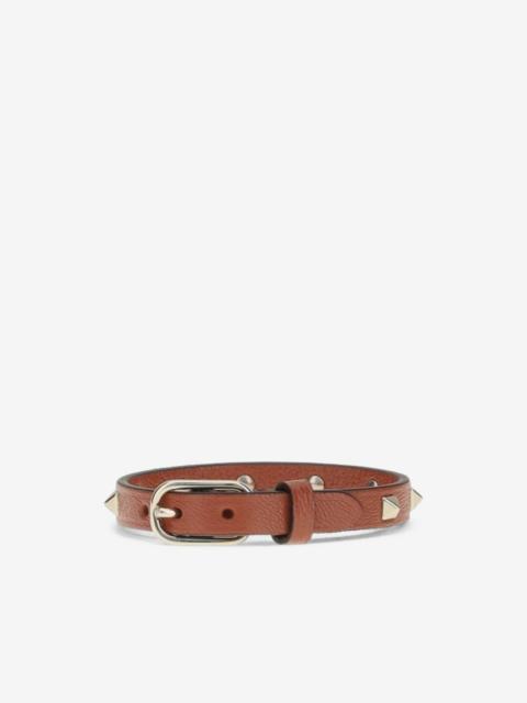 Valentino Rockstud Spike leather bracelet