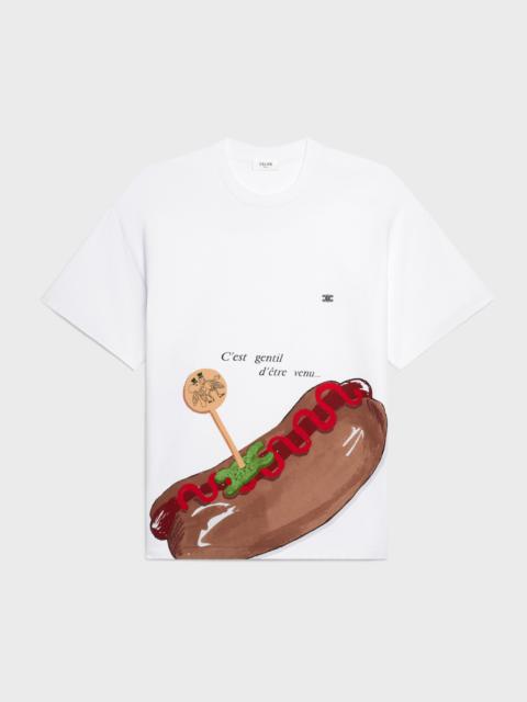 CELINE t-shirt IN cotton jersey