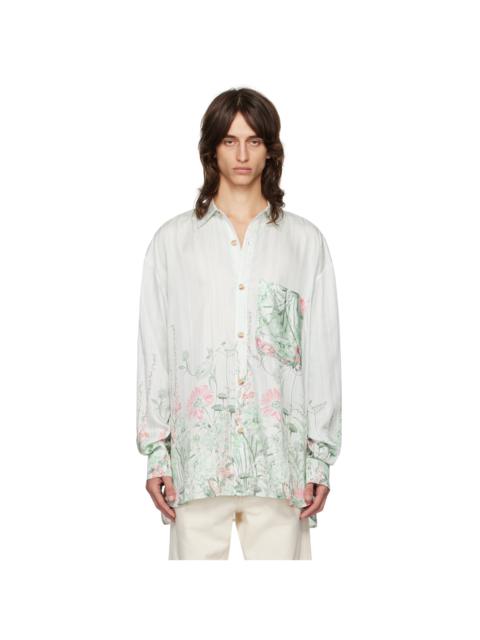 KING & TUCKFIELD Green Pocket Oversized Shirt