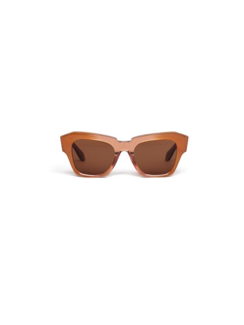 Alaïa MELTED SQUARE SUNGLASSES